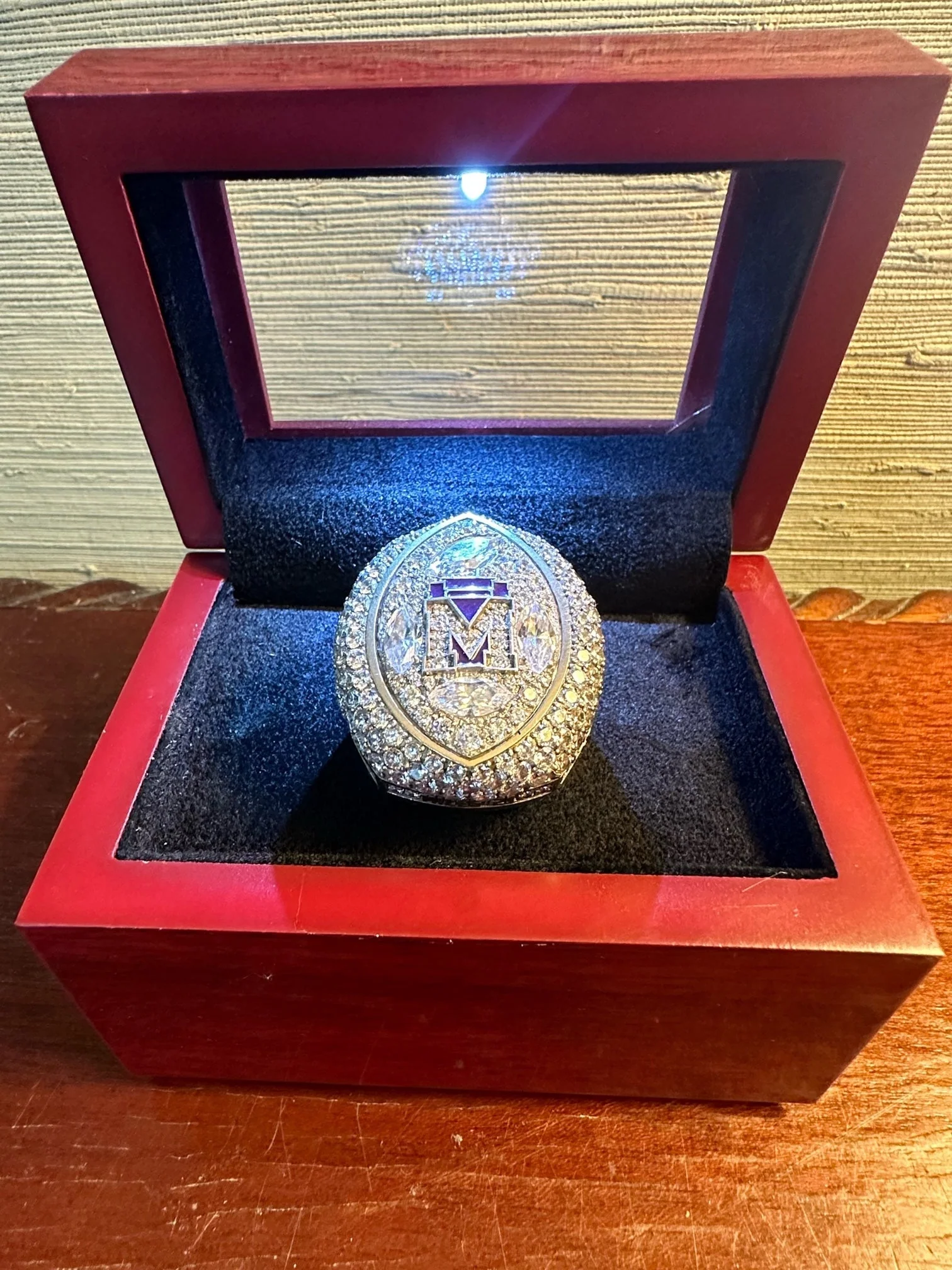 Holly Hill Academy Baseball Ring - Image 3